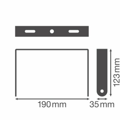 Ledvance Befestigungsbügel HBCOMPVBRACKET166W