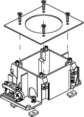 Niedax Geräteeinbaudose Industrie GDI 60/70