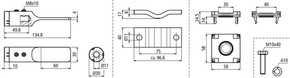 DEHN Anschlussset Rd 10mm PAS EX R