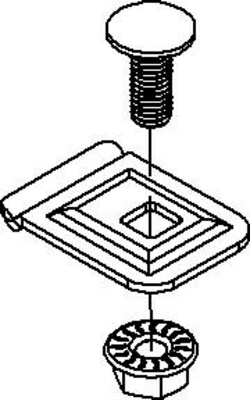 Niedax Leiterbefestigung KLTB 6