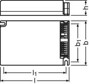 Osram BETRIEBSGERÄTE LED-Konverter 600...1400mA, 50W OTiDALI502202401A4LT