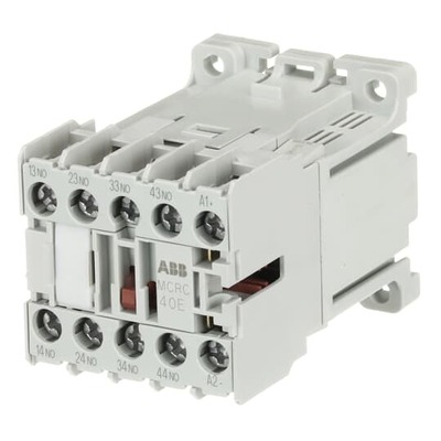 ABB Stotz S&J Kleinhilfsschütz 25V DC, Weitspannung MCRC040ATWL
