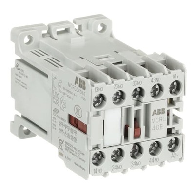 ABB Stotz S&J Kleinhilfsschütz 25V DC, Weitspannung MCRC040ATWL