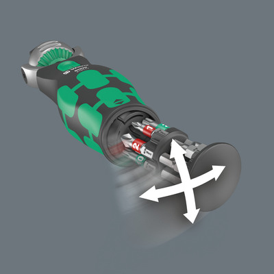 Wera Werk Zyklop Knarre mit Bit-Magazin 05004282001