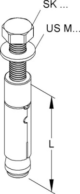 Niedax N-Dübel N 16/70.80 B