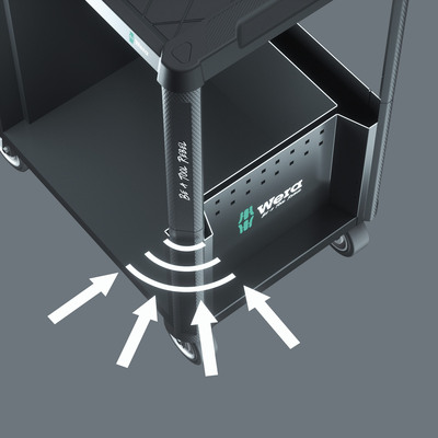 Wera Werk Werkstattwagen im Tool Rebel Design 9700 # 05150130001