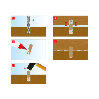 TOX-Dübel-Techn. Holzdübel 10/40 Boltfix wood 10/40