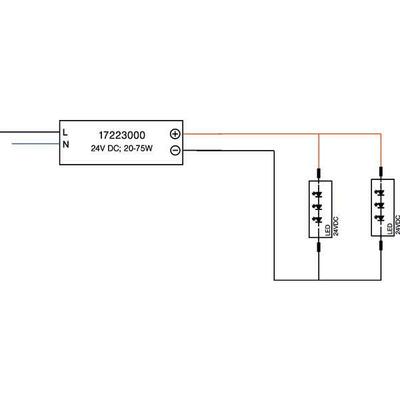 Brumberg Leuchten LED-Netzgerät 24VDC/max.75W 17223000