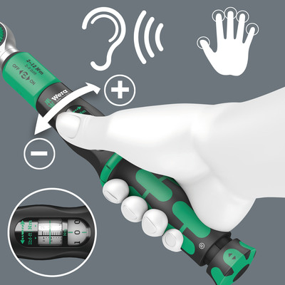 Wera Werk Drehmomentschlüssel m.Überrutschmechanik Safe-Torque A 1