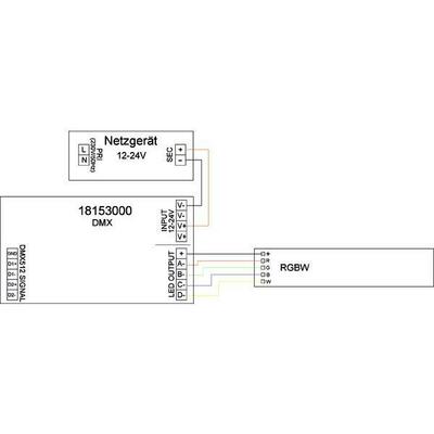 Brumberg Leuchten DMX LED-Dimmer 12-24V DC 18153000