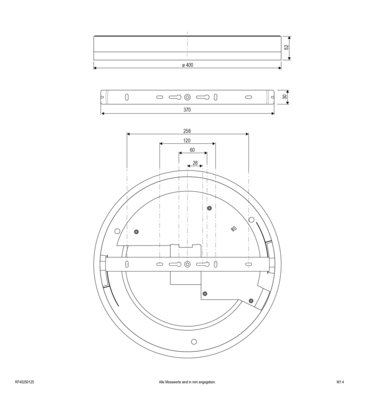 EVN Lichttechnik LED-Anbauleuchte CCT RF40250125