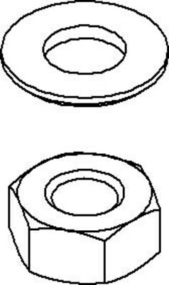 Niedax Sechskantmutter SMU 8