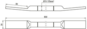 DEHN Kupfer-Kabel-Erdungsbrücke NYY-O beidseitig mit 419505