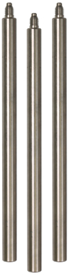 DEHN Sockelhalterstangenset 3x 16x200mm NIRO für SOH 3 200 V2A