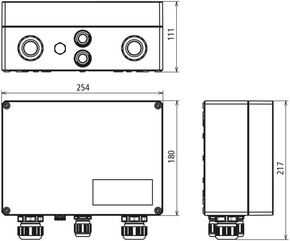 DEHN Generatoranschlusskasten für PV-Anlagen DCU 2 YPV 1100 2M 1S