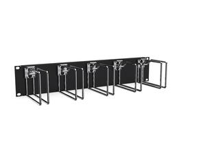 Enoc Querrangierpanel 2 HE, sw/chrom CPM 02-S
