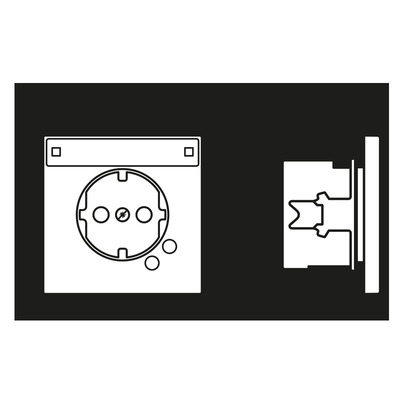 Jung SCHUKO-Steckdose 16A 250V aluminium AL 2521 NAUF