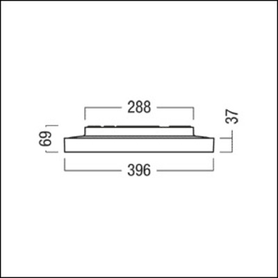 Zumtobel Group LED-Wand-u.Deckenleuchte 930 LANOSM2500 #42188203