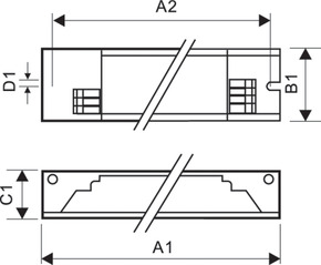 Philips Lighting EVG 220-240V/50-60Hz HF-S 218/236 TL-D II