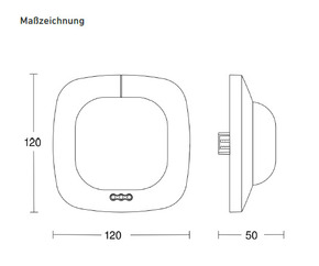 Lichtline Deckenpräsenzmelder DALI-Broadcast LL002756