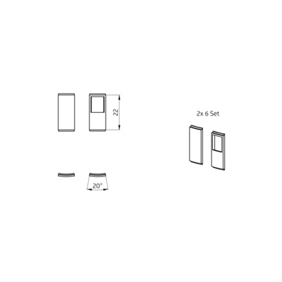 BEG Brück Electronic Abdecklamelle 32697