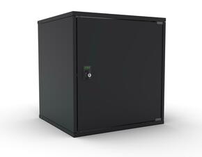 Enoc 19" Basic Wandschrank 12HE, 500mm Tief, schwarz W3 12-5-P-S