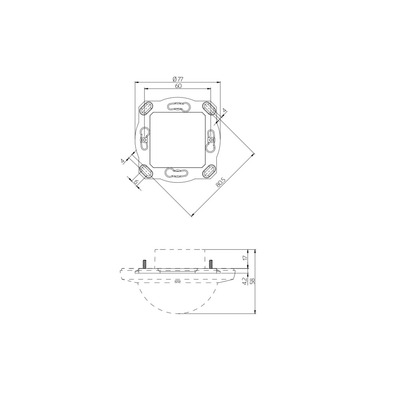 BEG Brück Electronic Montageset weiß 93194
