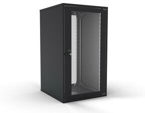 Enoc 19" Basic Wandschrank 21HE, 600mm Tief, schwarz W3 21-6-VD-S