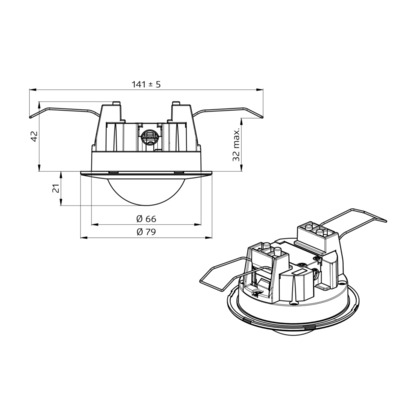 BEG Brück Electronic Bewegungsmelder BL2-DE
