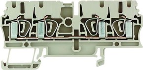 Weidmüller Doppelklemme ZDK 2.5-2V BL