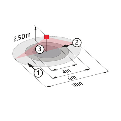 BEG Brück Electronic Präsenzmelder PD2N-M-1C-LED-DE