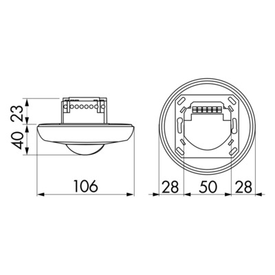 BEG Brück Electronic Bewegungsmelder PD3N-2C-UP