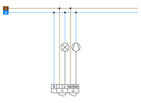 BEG Brück Electronic Bewegungsmelder PD3N-2C-UP