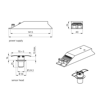 BEG Brück Electronic Präsenzmelder Hochregallager PD9M1CSDBIP65GHDE ed