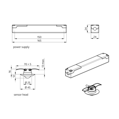 BEG Brück Electronic Präsenzmelder PD9-M-2C-DE
