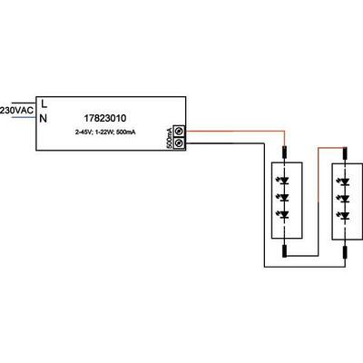 Brumberg Leuchten LED-Konverter 500mA nicht dimmbar 17823010