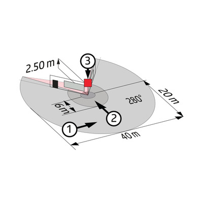BEG Brück Electronic Bewegungsmelder braun RC-plus next N280 br