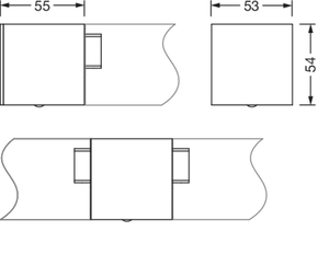 Siteco PIR-Bewegungssensor 59MX2BD000BA
