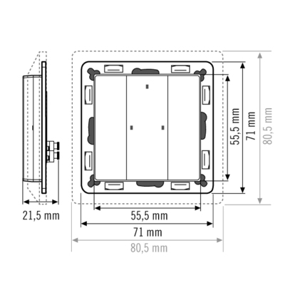 ESYLUX Taster EP10431609
