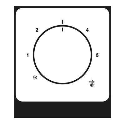 Jung Abdeckung für Raumtemp.Regler CD 1749 BF BR