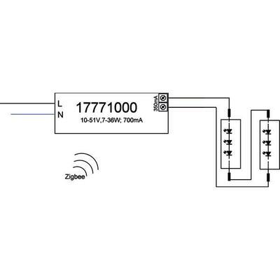 Brumberg Leuchten LED-Konverter Zigbee 700mA 7-36W 17771020