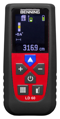 Benning Laser-Entfernungsmessgerät 60m Reichweite LD 60