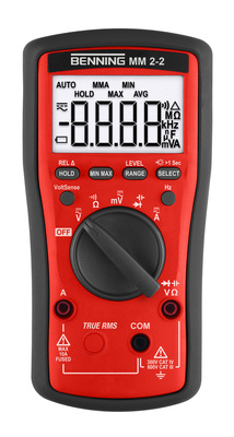 Benning Trms Digital-Multimeter 1000V AC/DC MM 2-2