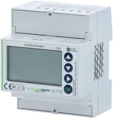 Gossen Metrawatt Energiezähler Bezug/Abgabe METRALINE ENER U289D