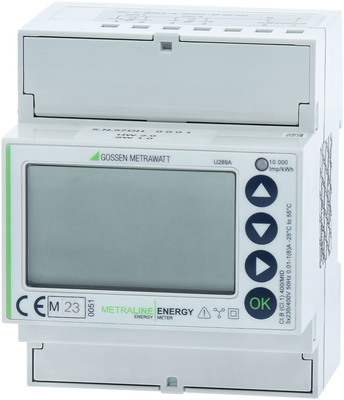 Gossen Metrawatt Energiezähler Bezug/Abgabe METRALINE ENER U289E