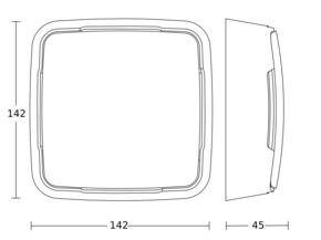 Steinel TRUE PRESENCE Melder AP Multisensor #081850