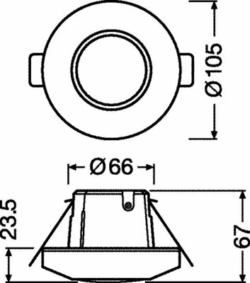 Osram BETRIEBSGERÄTE DALI-2 Sensor DALI2SENSOR LS/PDOCI