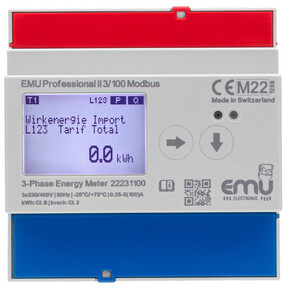 EMU Metering Drehstromzähler 3ph. P20A000MO