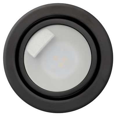 Nobile LED-Möbeleinbauleuchte 3000K, schwarz 1850209418