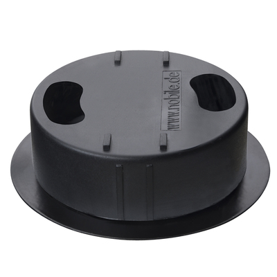 Nobile LED-Möbeleinbauleuchte 3000K, schwarz 1850209418